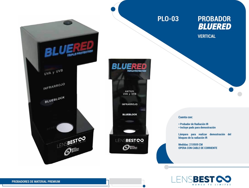 ​Bluered Lens Tester