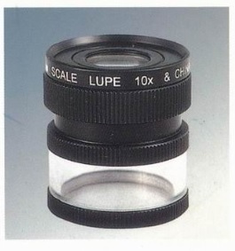 Lupa con escala