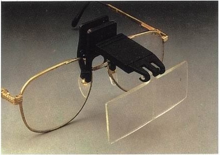 BINO-VISION EYEGLASS MAGNIFIER