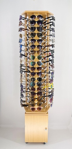 [A2024-5] 8504 Wood Display rotate 90pcs